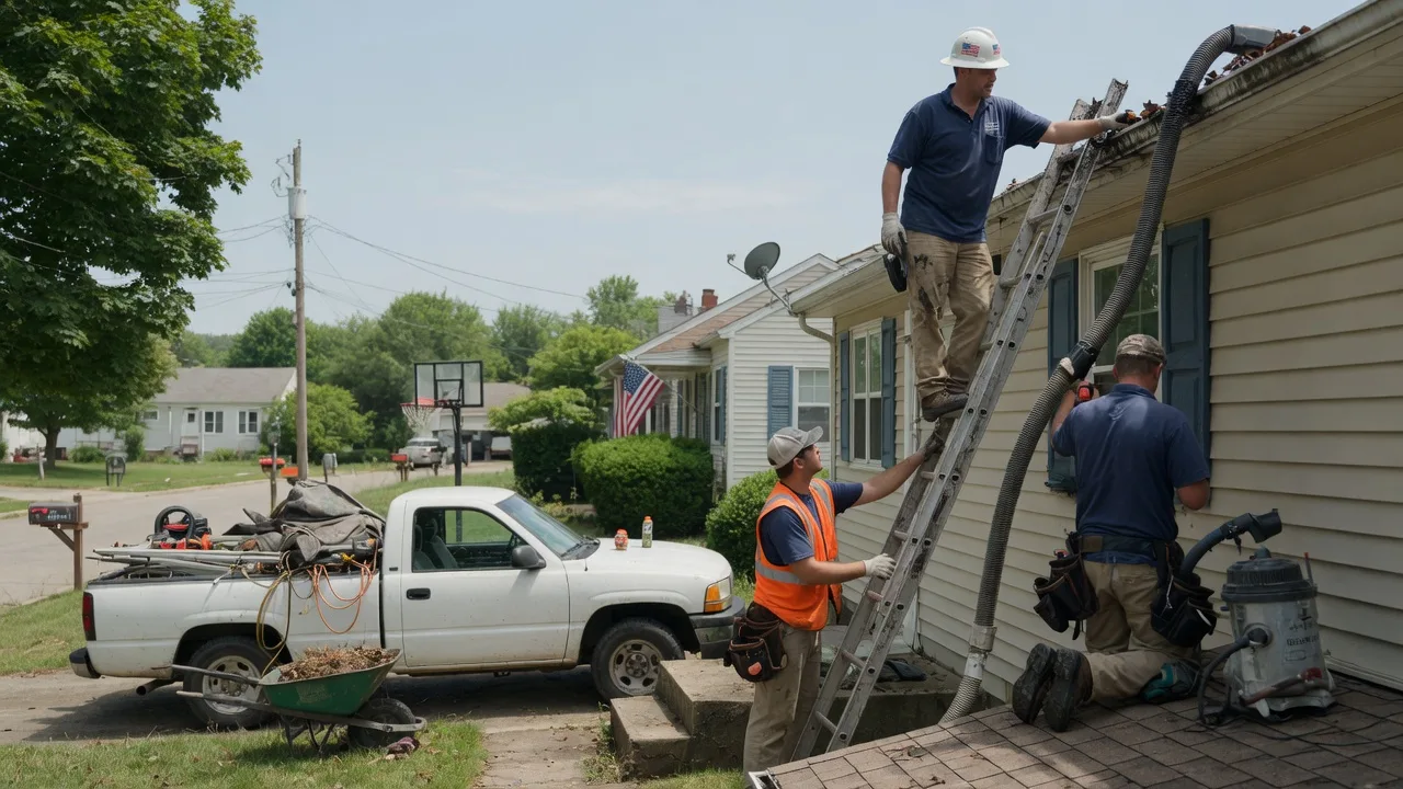Gutter Installation in New Holland, IL near me